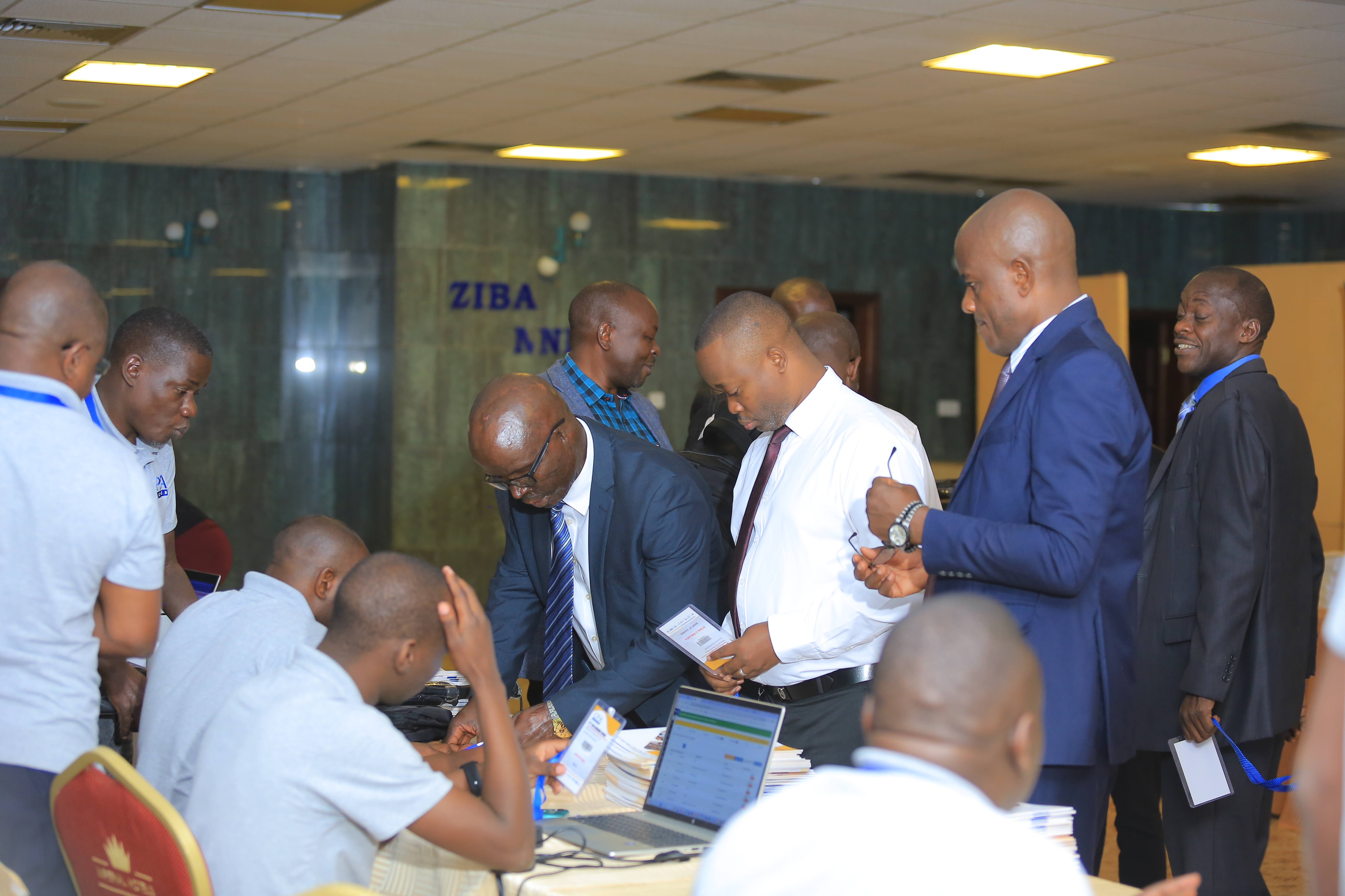 Some of the participants registering at the 11th CPA Economic Forum