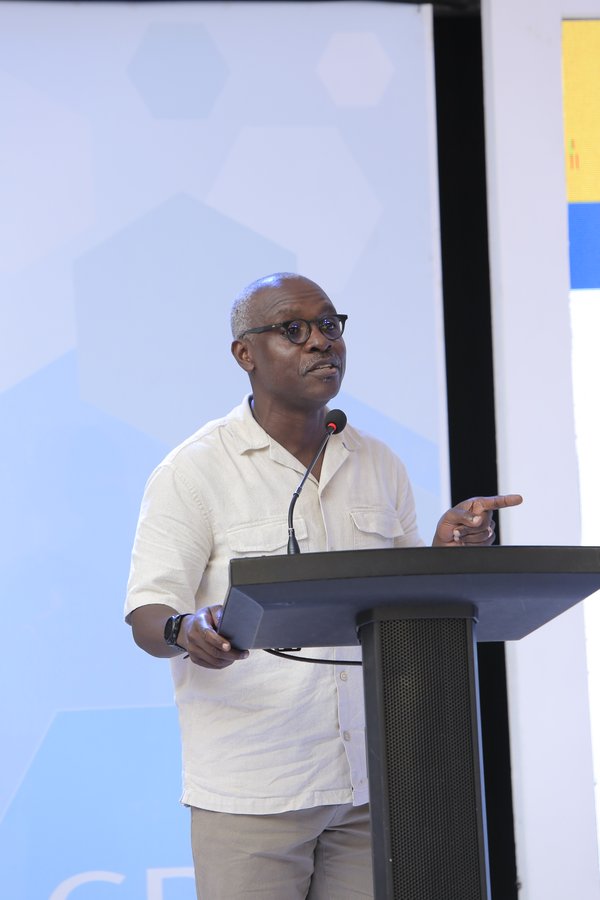 Mr Robert Kabushenga Farmer & Administrator Rugyeyo Farm – C-Suite Moderator at the  2nd C-Suite Forum held at the Sheraton Kampala Hotel