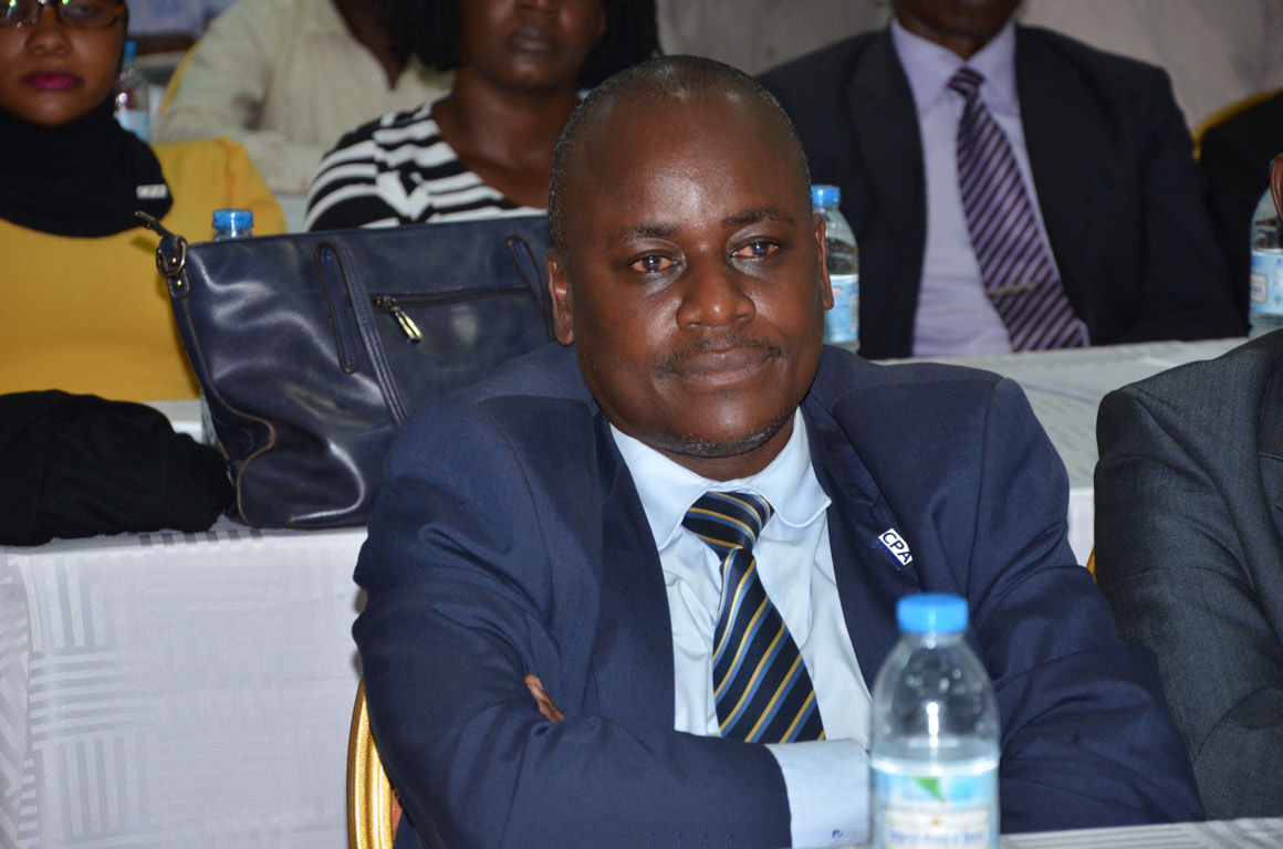 CPA Ronald Mutumba, at the Forum. CPA Mutumba is a  Partner at Mutumba Mukobe and Associates