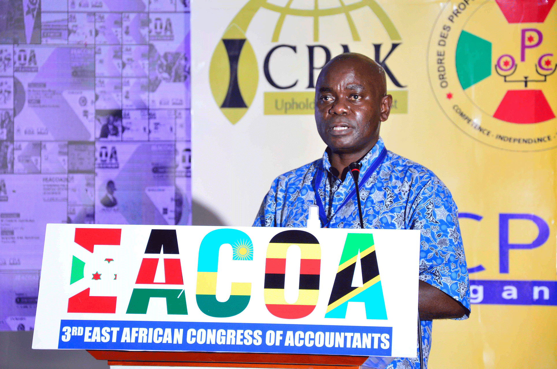 Dr Fred Muhumuza delivered the Keynote address