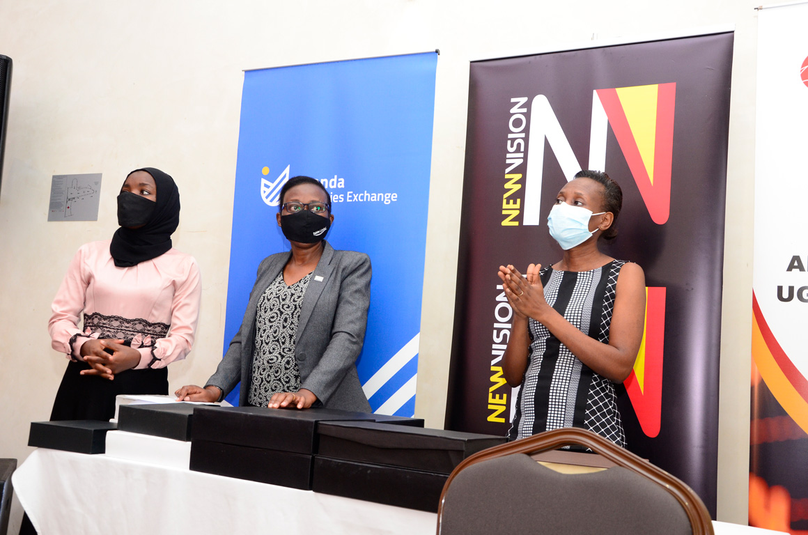 ICPAU staff from the Standards Directorate L-R CPA Noor Nakato (Technical Officer), CPA Susannie Kyamanywa (Manager - Quality Assurance) and CPA Lydia Nankabirwa (Technical Officer)