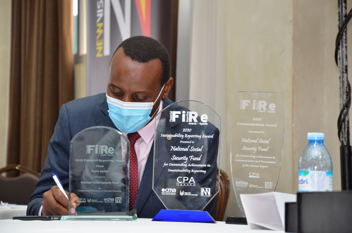 NSSF bagged 4 Awards Sustainability Reporting, Presentation & Communication, & Public Sector