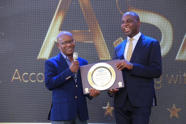 CPA Ben Patrick Kagoro Honoured with ICPAU Gold Service Award